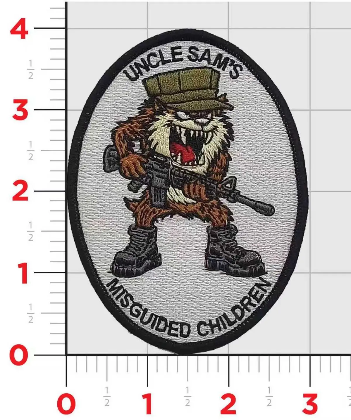 Uncle Sam's Misguided Children Patch 1
