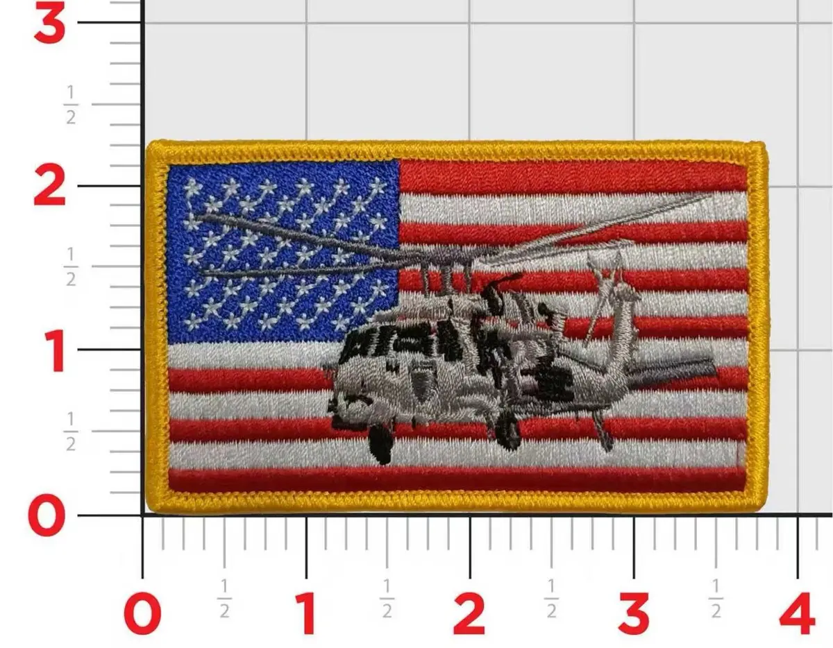 Us Navy Mh-60S American Flag 1