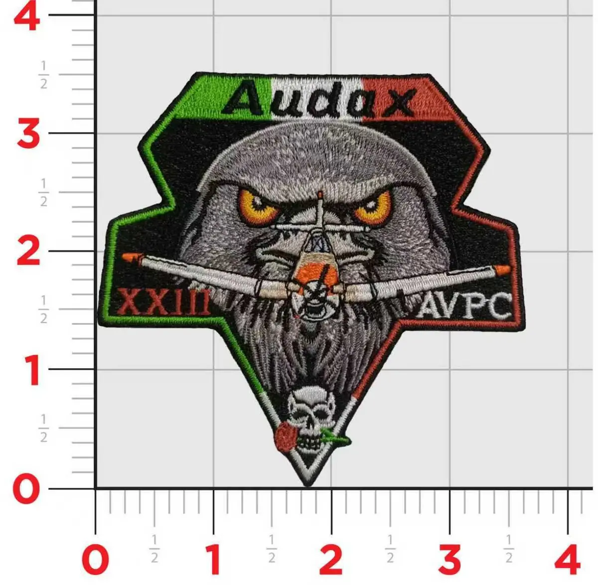 Official Italian T-6 Audax Patch 1