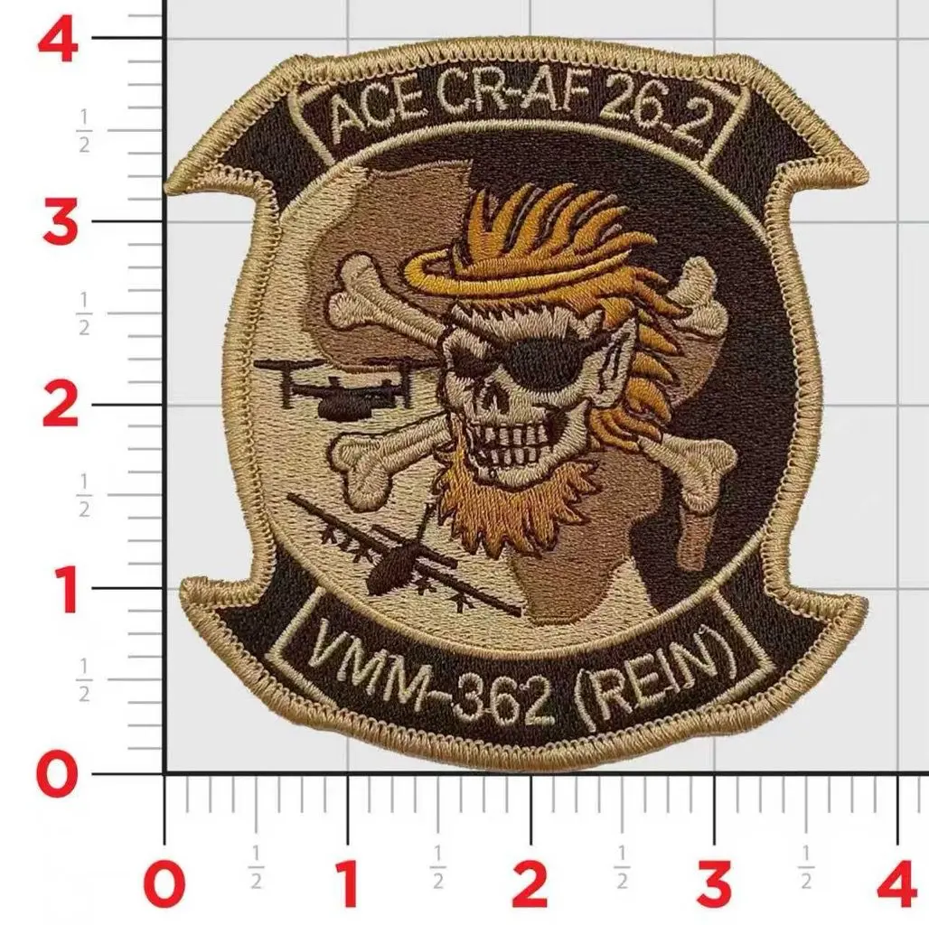 Official Vmm-362 Rein Ugly Angels Ace 26.2 Africa Patch 1