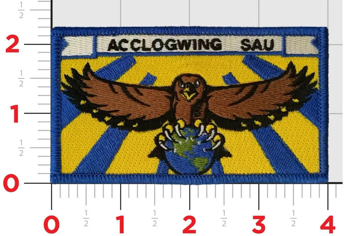 Official Acclog Wing Sau Flag Patch 1
