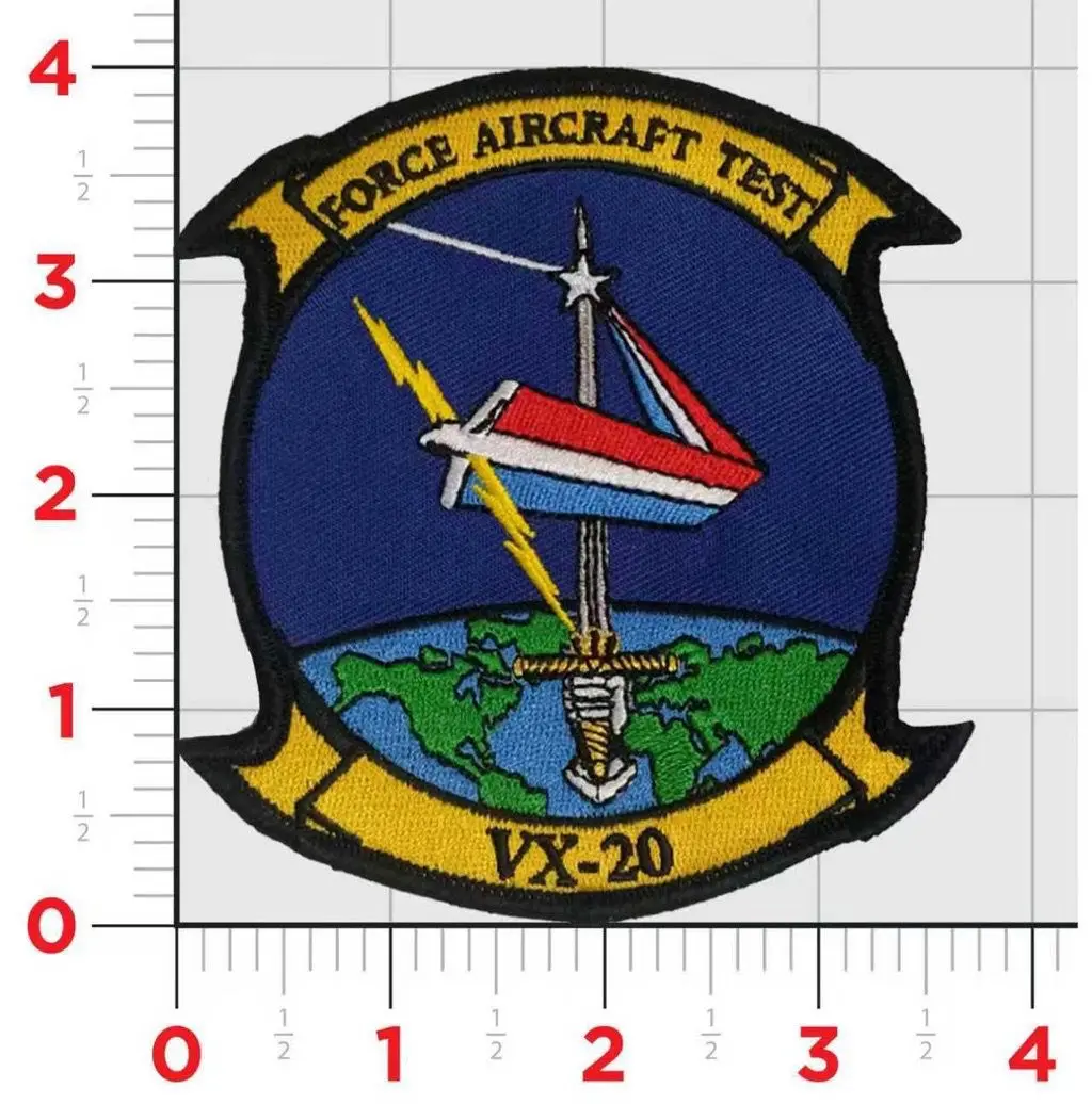 Officially Licensed Us Navy Vx-20 Force Squadron Patch 1