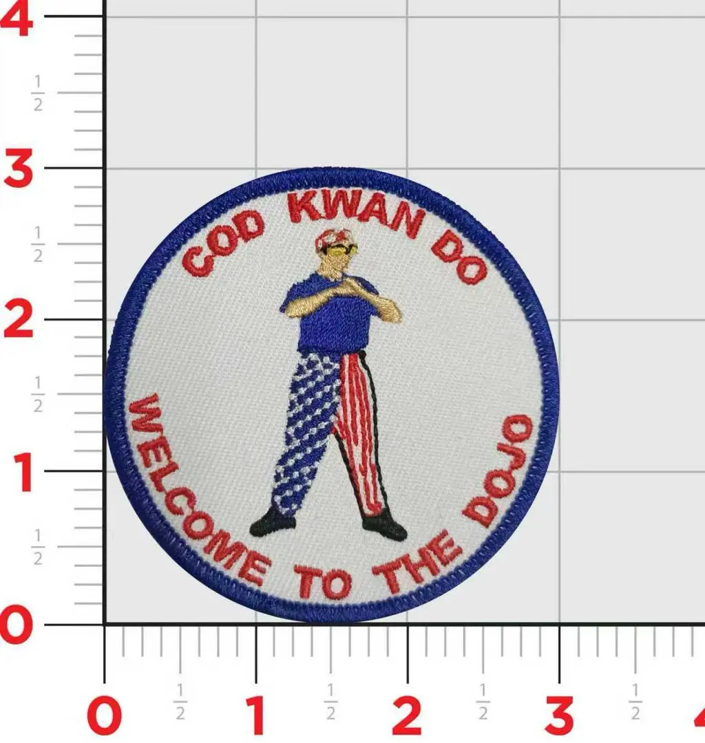 C-2 Greyhound Cod Kwan Do Shoulder Patch 1