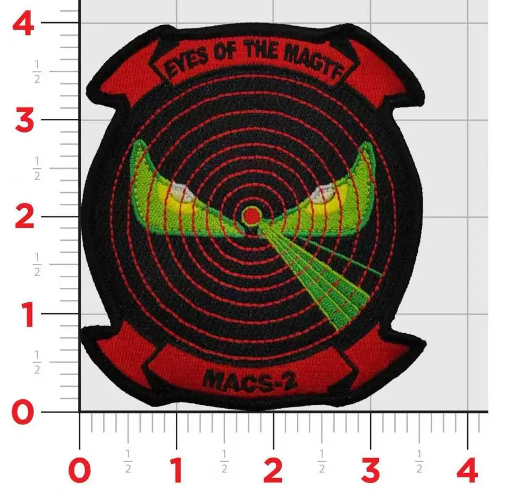 Officially Licensed Usmc Macs-2 Eyes Of The Magtf Patch 1