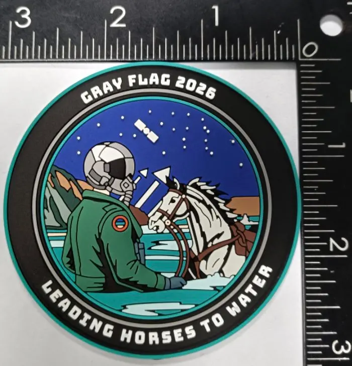 Official Gray Flag 2026 Pvc Glow Patch 1