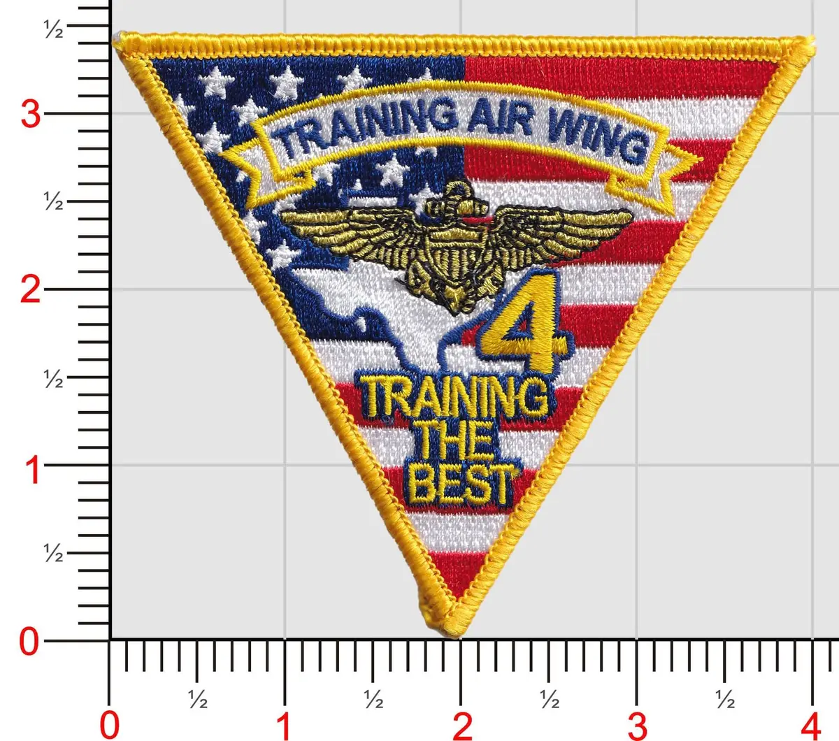 Official Training Wing 4 250Th 4Th Of July Patch 1