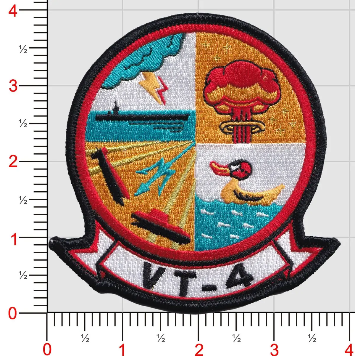 Officially Licensed Vt-4 Warbucks Tactical  Patch 1
