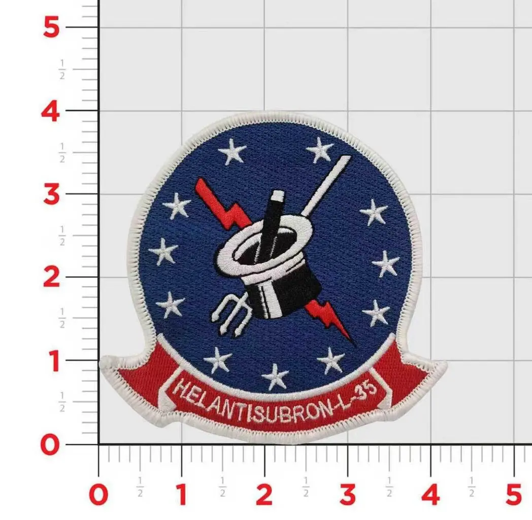 Officially Licensed Us Navy Hsl-35 Magicians Squadron Throwback Patch And Name Tags 1