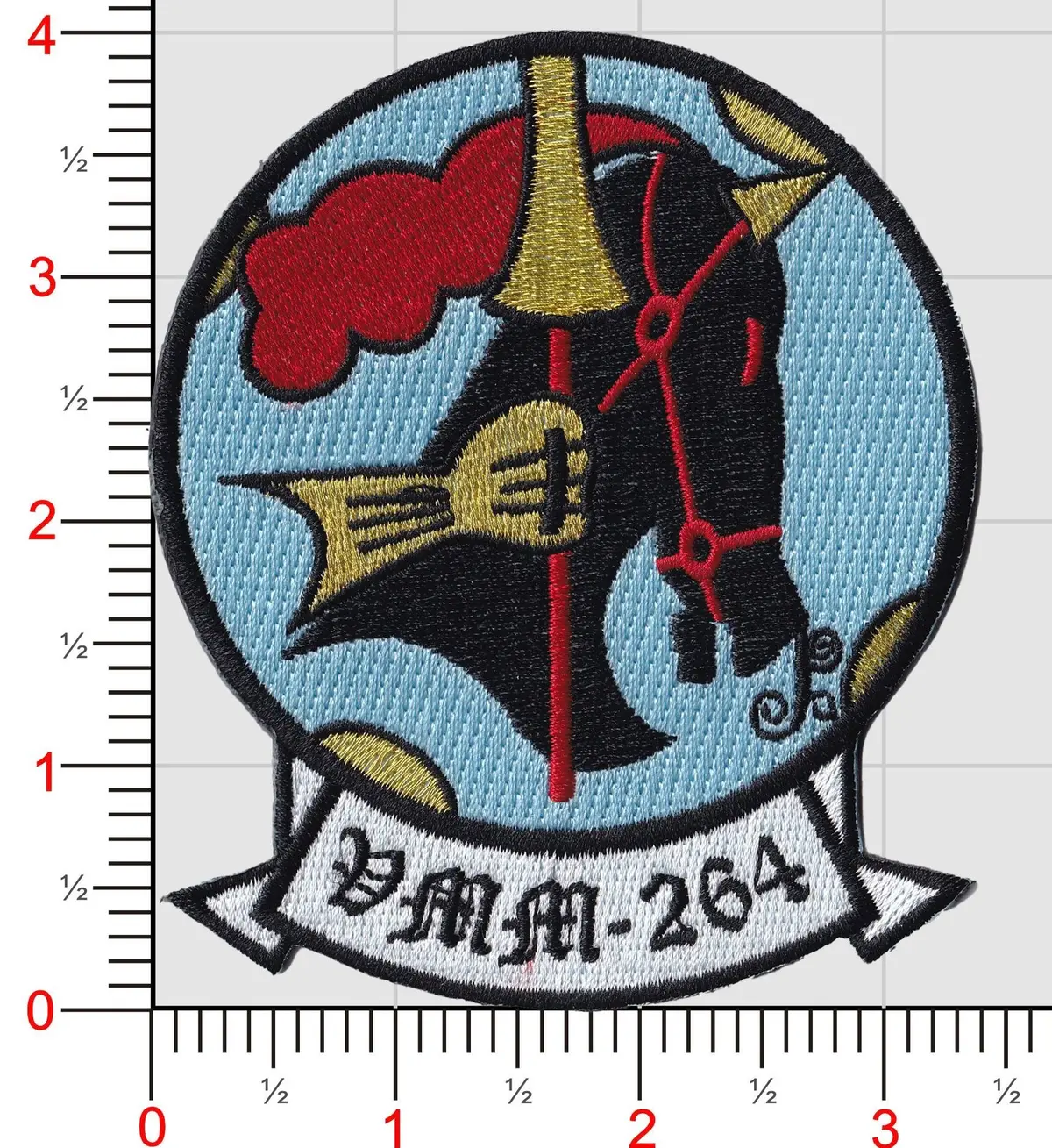 Official Vmm-264 Black Knights 1964 Throwback Patch 1