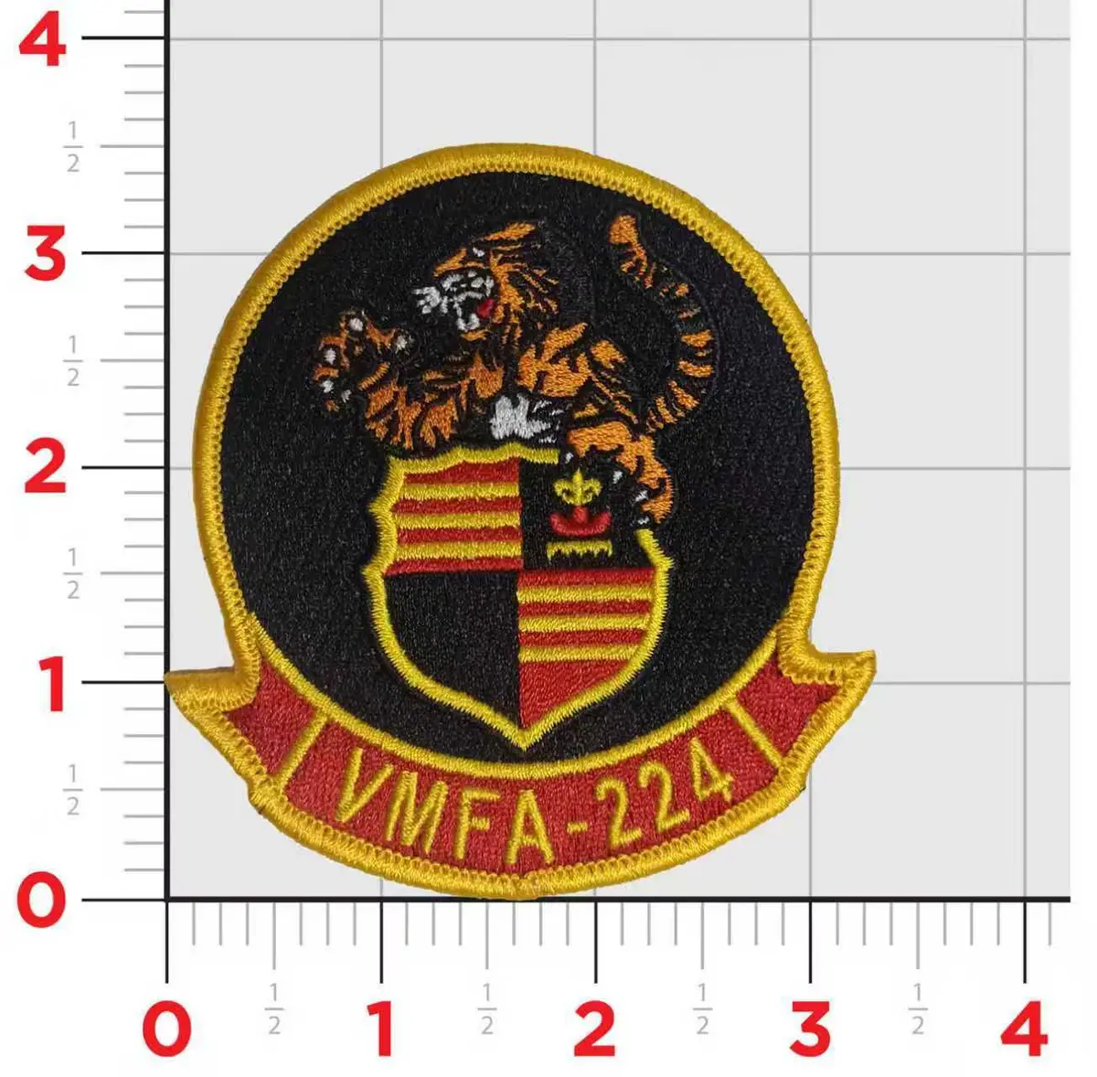 Officially Licensed Usmc Vmfa-224 Bengals 2026 Squadron Patch 1