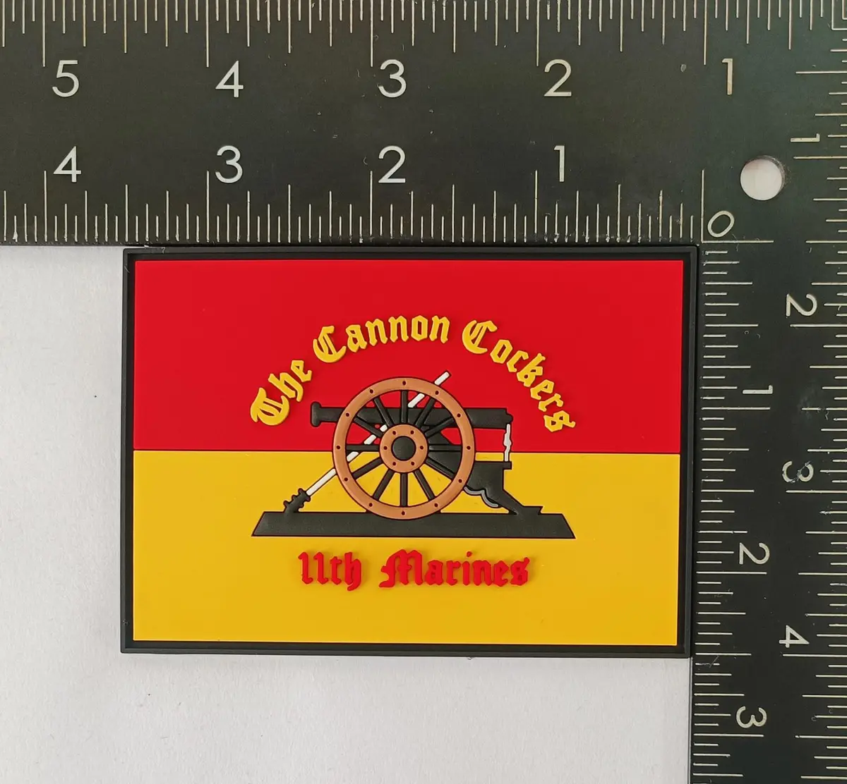 Officially Licensed Usmc 11Th Marine Regiment The Canon Cockers Pvc Patch 1