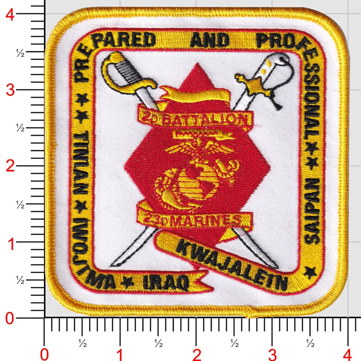 Officially Licensed Usmc 2Nd Bn 23Rd Marines Patch 2