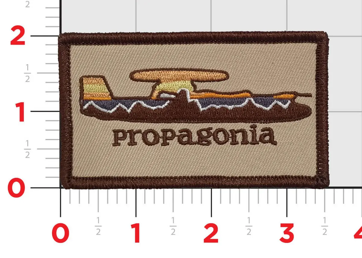 Official Vaw-121 Bluetails E-2 Hawkeye Propagonia And Carrier Flag Patches 3