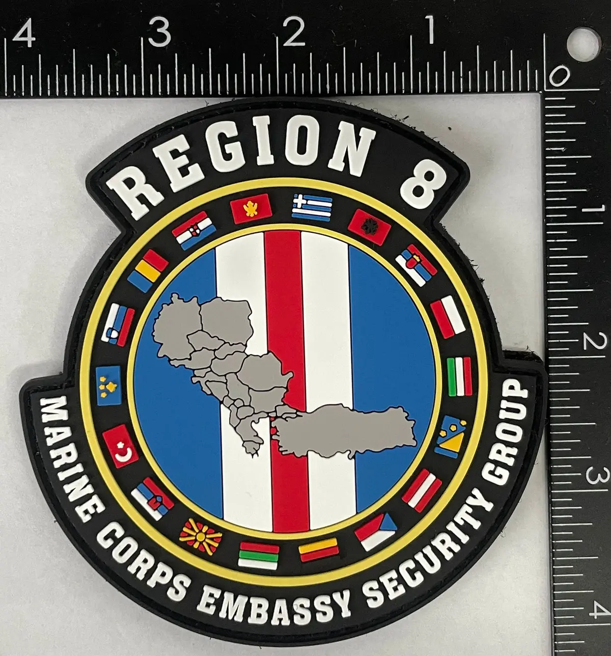 Officially Licensed Usmc Embassy Security Region 8 Patch 2