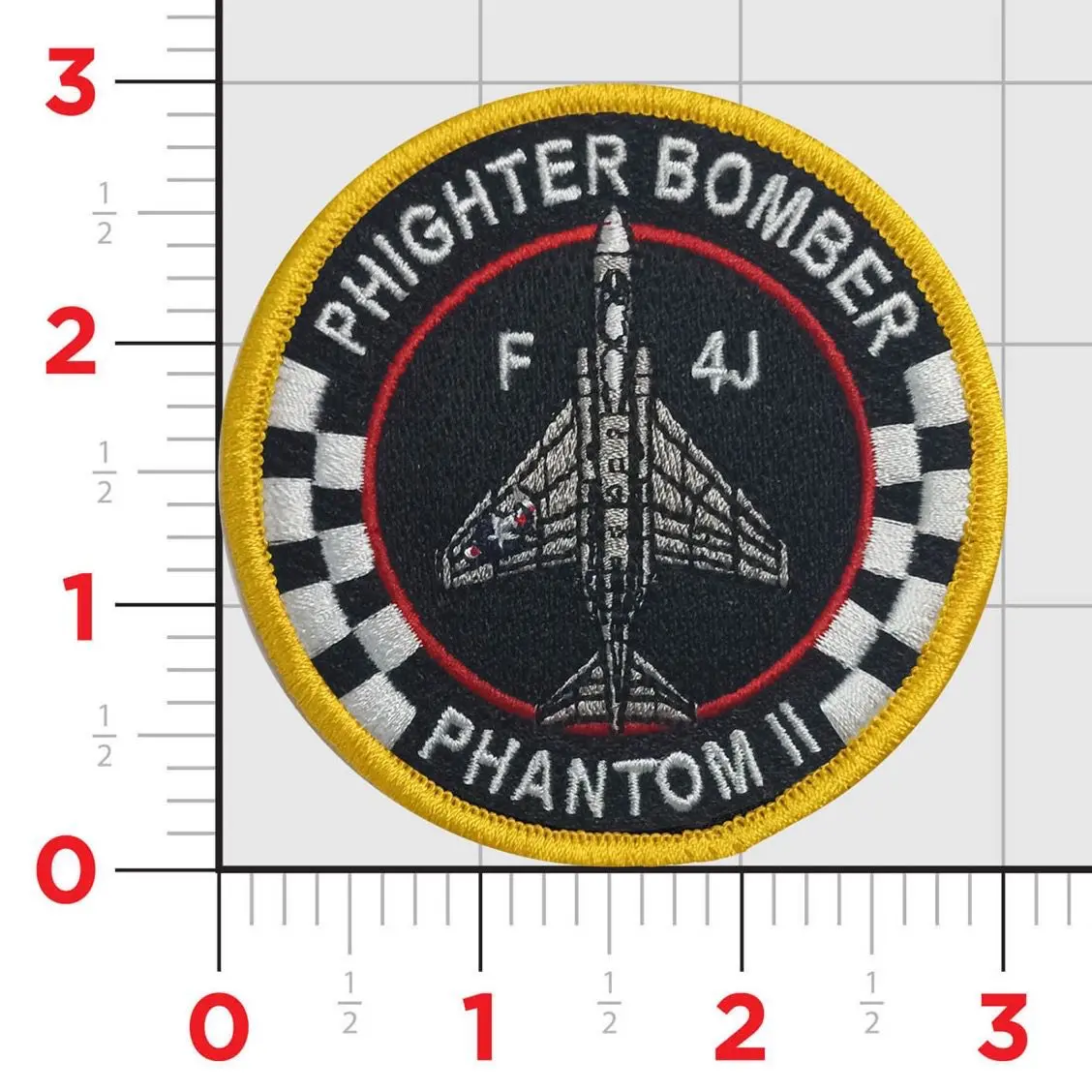 Official Vmfa-312 Checkerboards Historic Aircraft Shoulder Patch 1