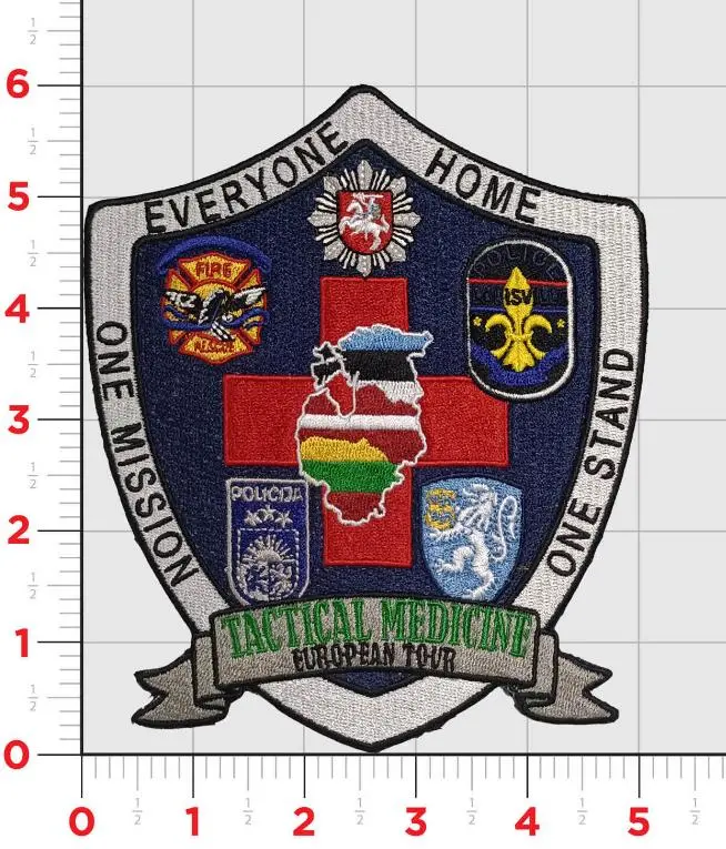 Official European Tour Tactical Medicine Patch 1