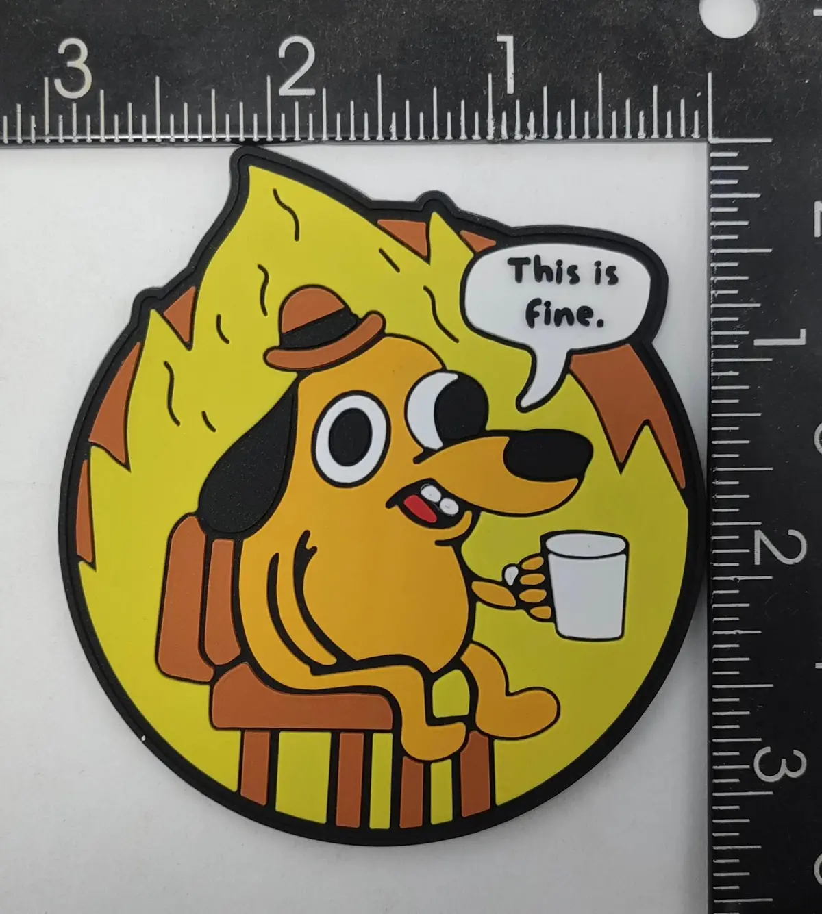 This Is Fine Patches 1