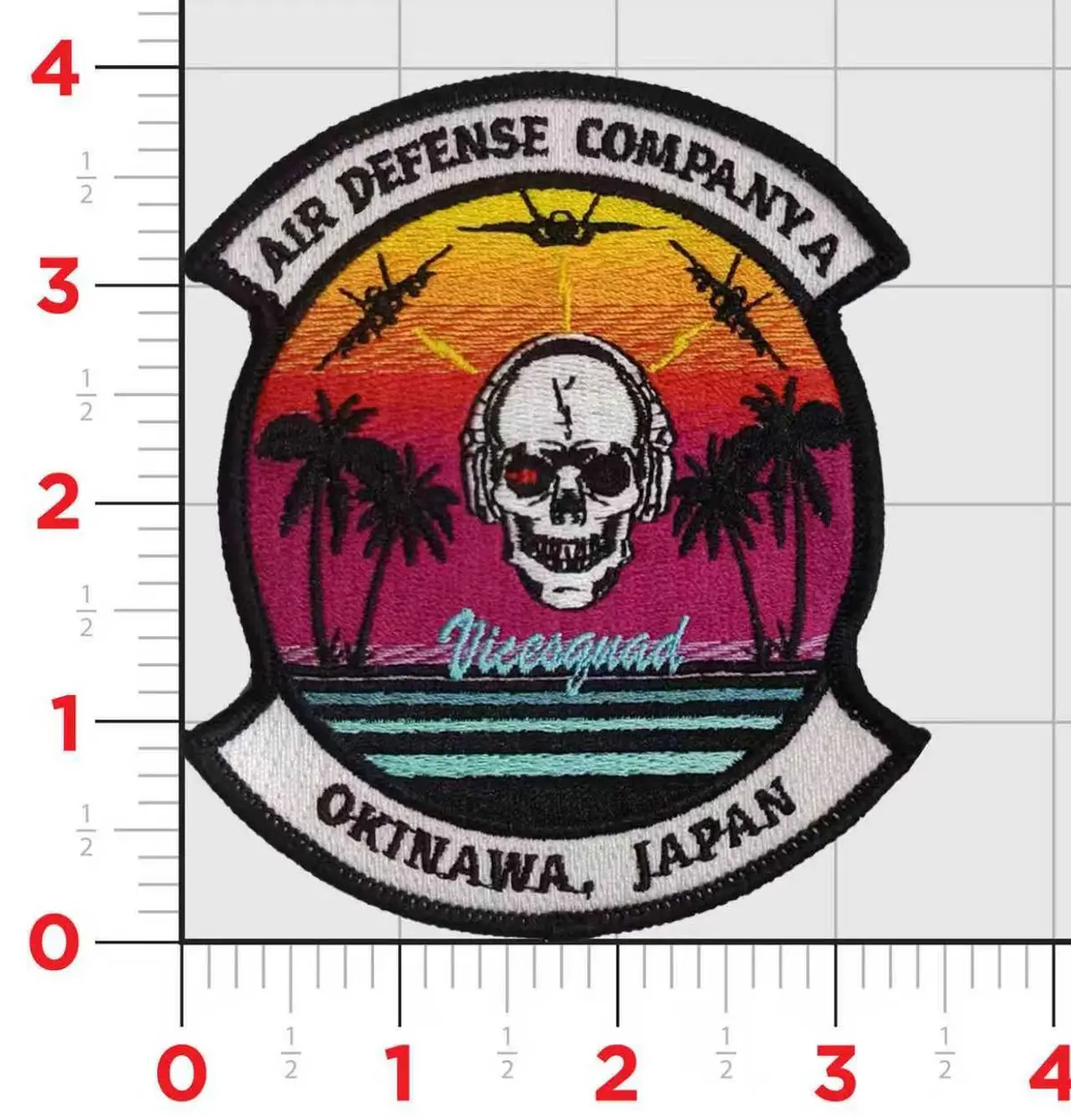 Macs-4 Okinawa Air Defense Company A Vicesquad Patch 2