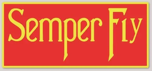 Semper Fly Stickers 2