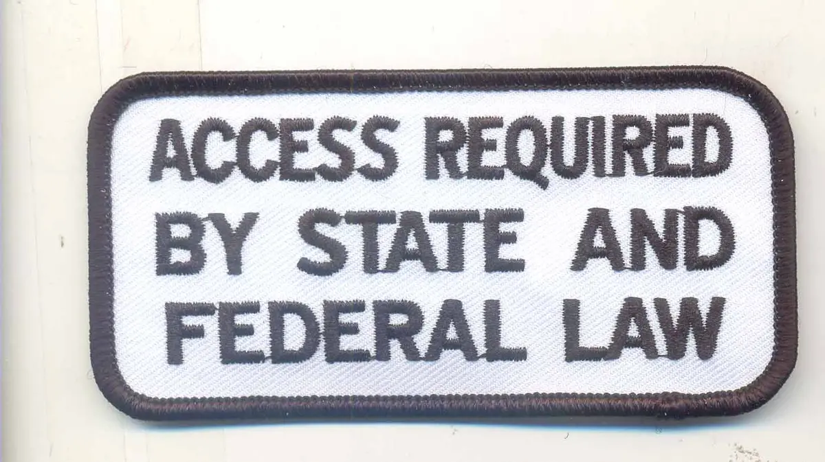 Service Dog- Access Required Patch 1