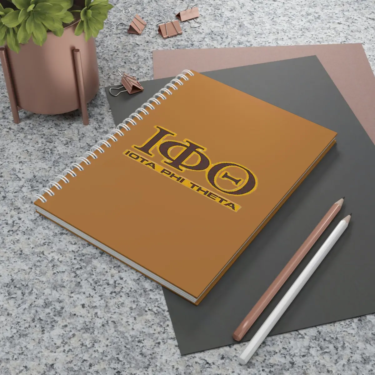 Iota Phi Theta Spiral Notebook 1