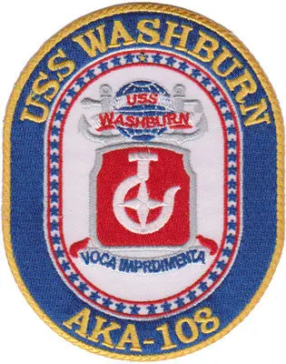 Uss Washburn- Aka-108 Patch 1