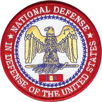 National Defense Service Patch 1
