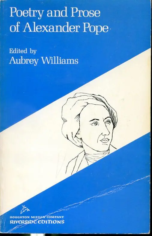 Pope, Alexander: Poetry & Prose [Used Paperback] 1