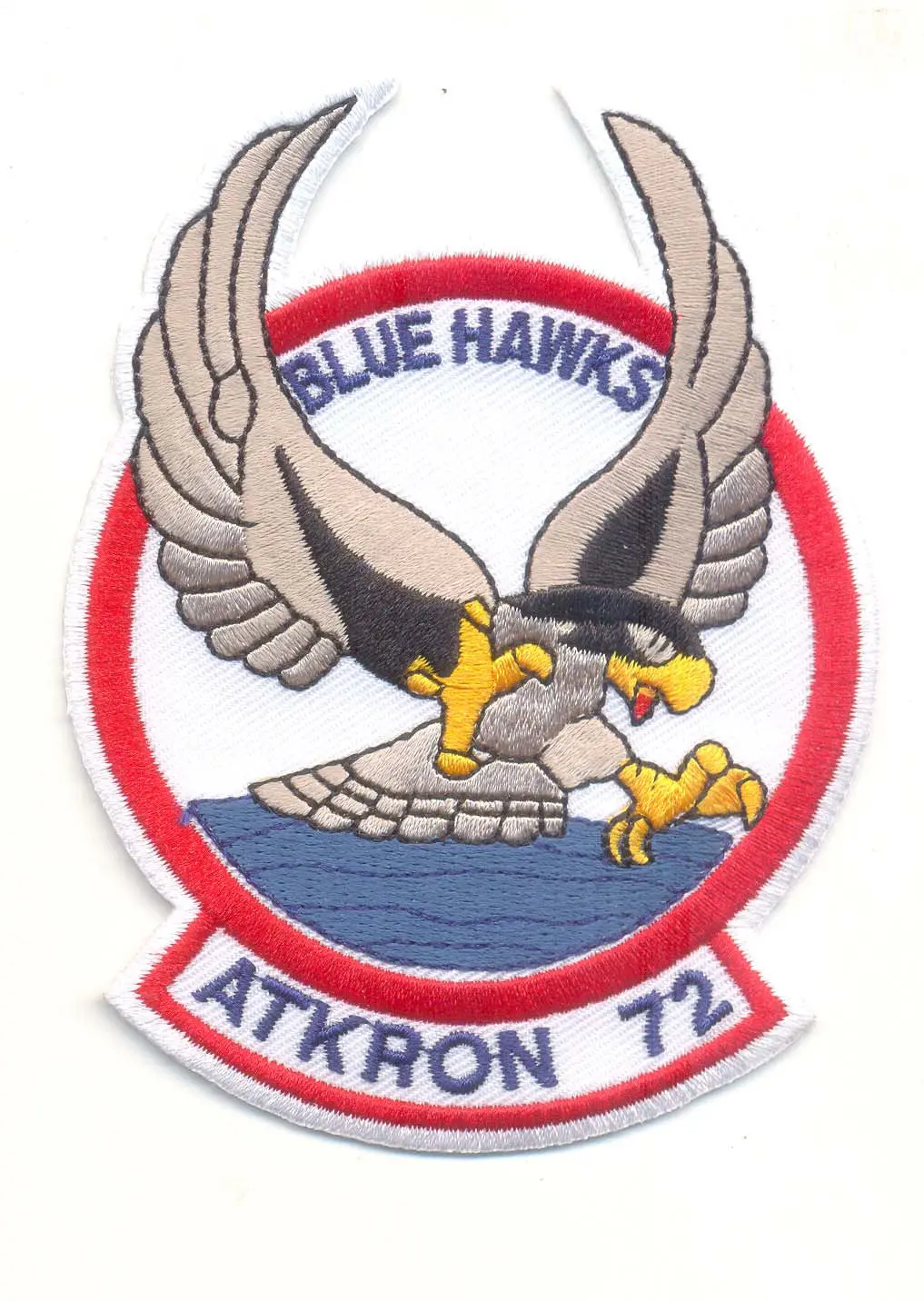 Officially Licensed Us Navy Va-72 Blue Hawks Patch 1