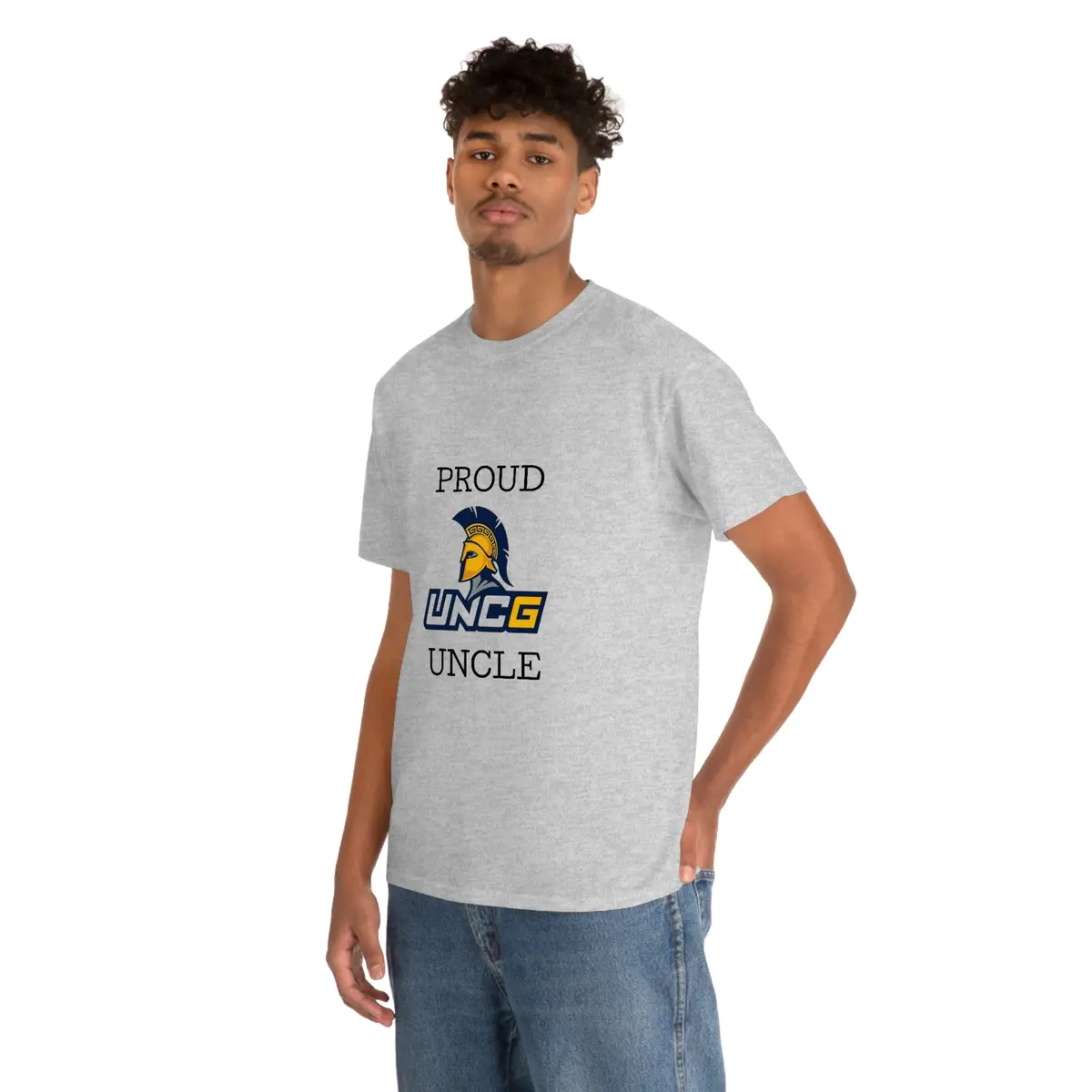 Proud Uncg Uncle Cotton Tee 1
