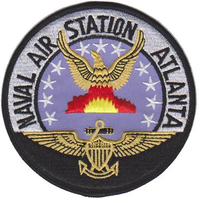 Officially Licensed Us Navy Nas Atlanta Patch 1