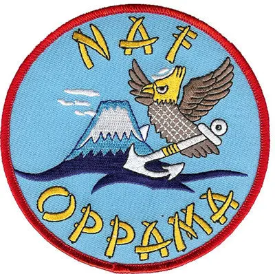 Officially Licensed Us Navy Naf Oppama Patch 1