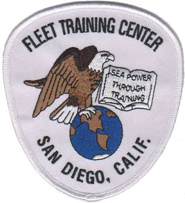 Officially Licensed Us Navy Fleet Training Center San Diego Ca Patch 1