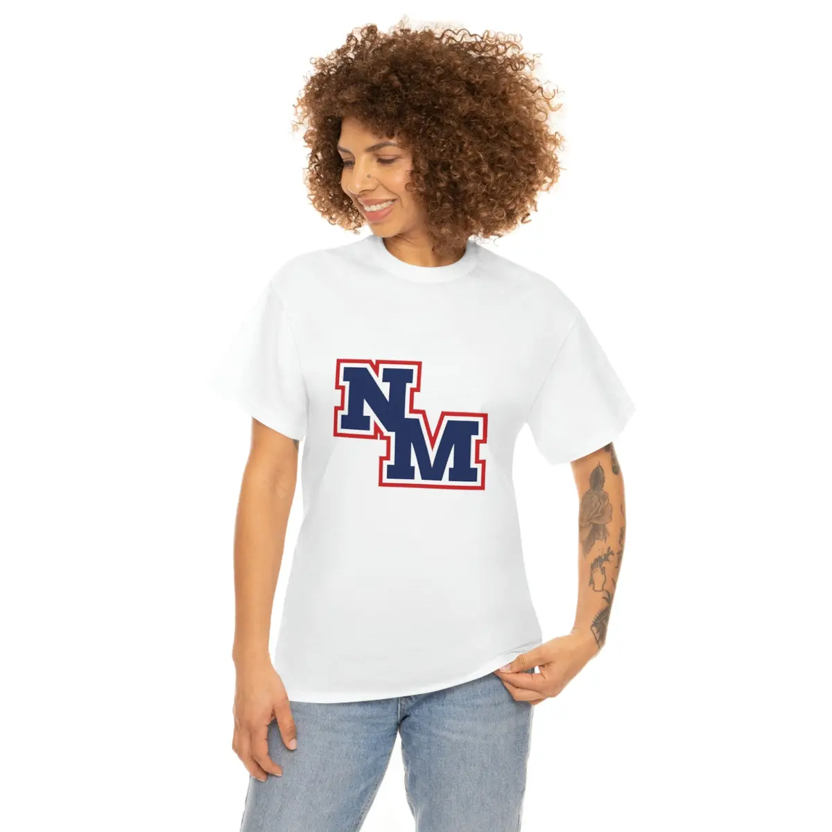 North Meck Unisex Heavy Cotton Tee 1
