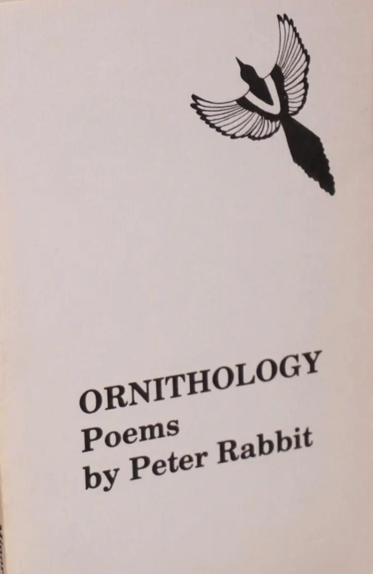 Rabbit, Peter: Ornithology [Used Paperback] 1