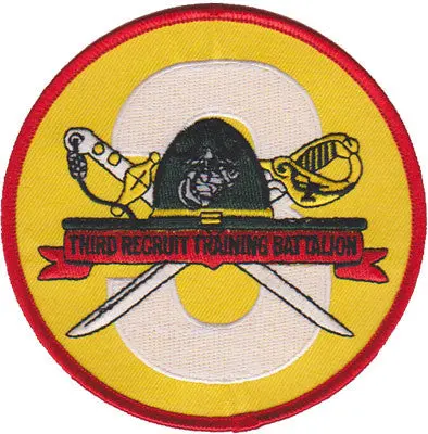 Officially Licensed Usmc 3Rd Recruit Training Battalion Patch 1