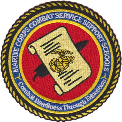 Officially Licensed Usmc Combat Support Schools Patch 1