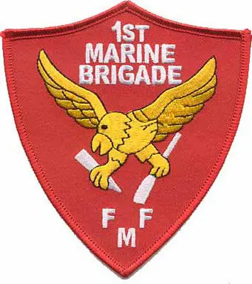 Officially Licensed Usmc 1St Marine Brigade Patch 1