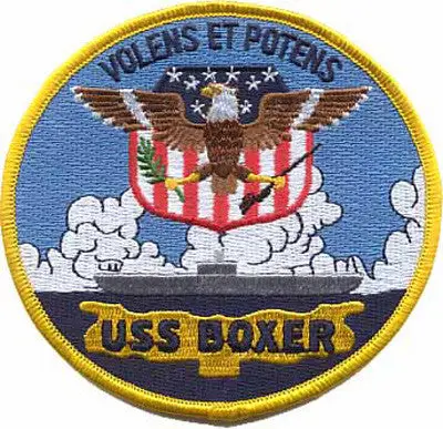 Officially Licensed Us Navy Uss Boxer Patch 1