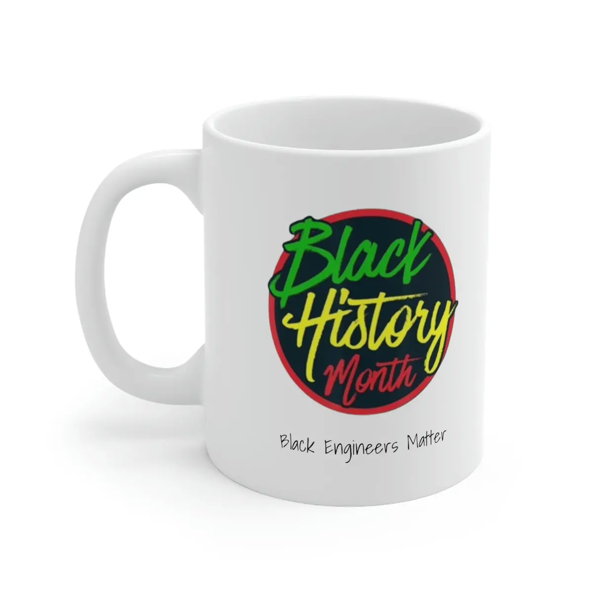 Black Engineers Matter Ceramic Mug 11Oz 1