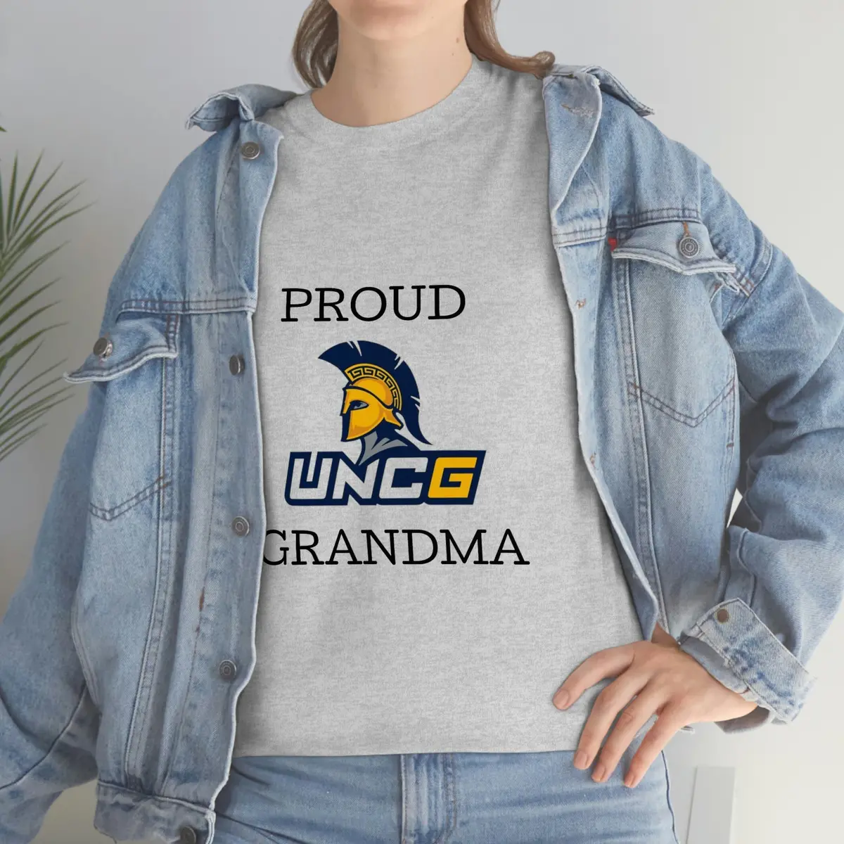 Proud Uncg Grandma Cotton Tee 1