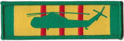 Ch-37 Vietnam Ribbon Patch (V) 1