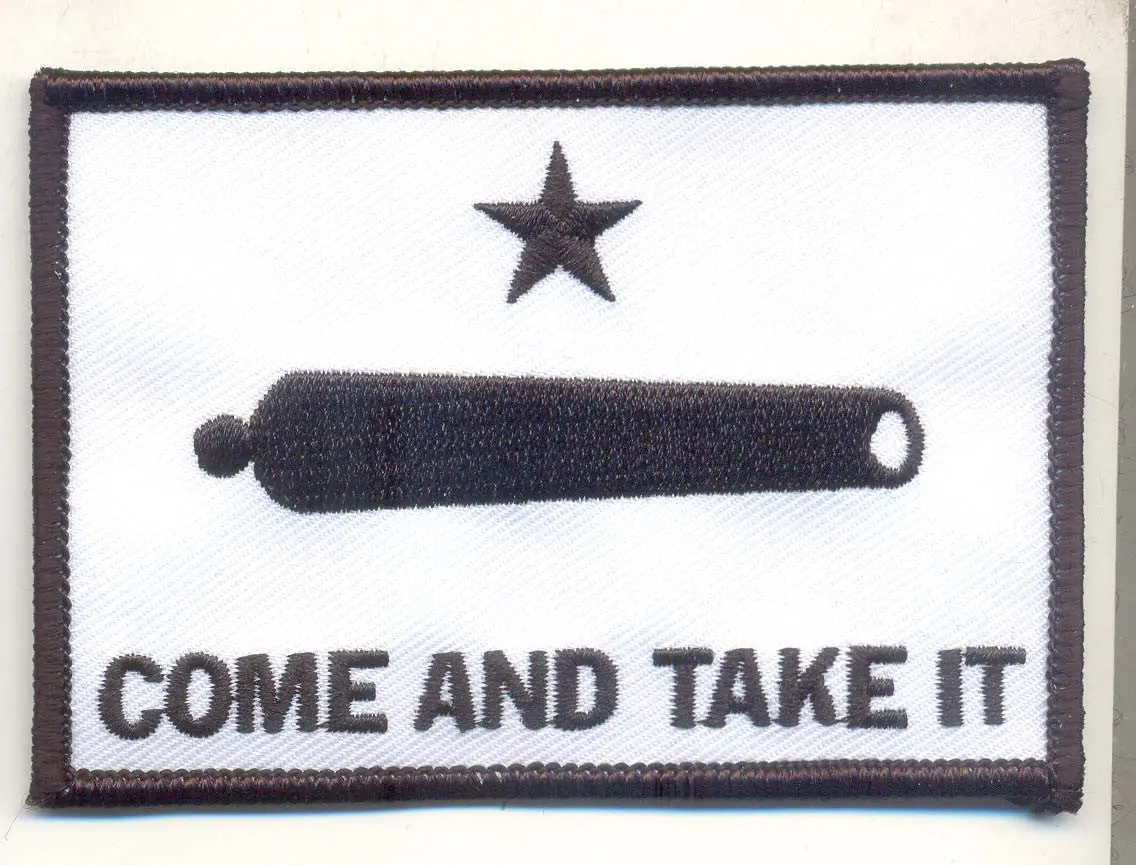 Texas Revolution Flag Patch 1