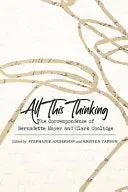 Anderson, Stephanie / Tapson, Kristen (Eds): All This Thinking 1