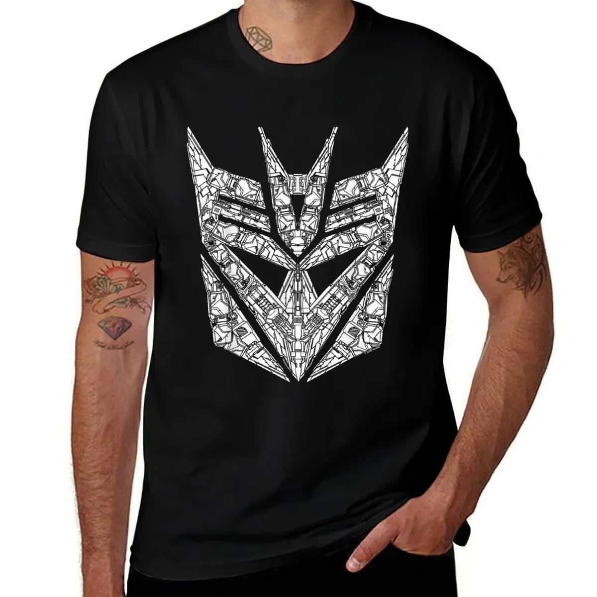 Transformers Decepticons Detailed Logo  Quick-Drying T-Shirt 1