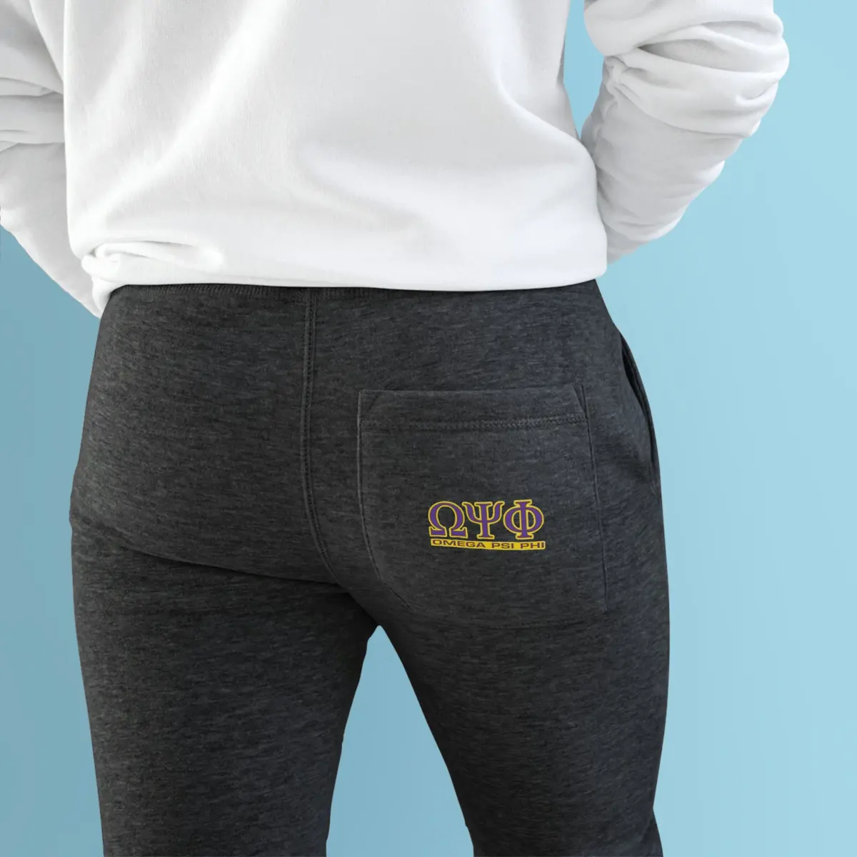 Omega Psi Phi Premium Fleece Joggers 1