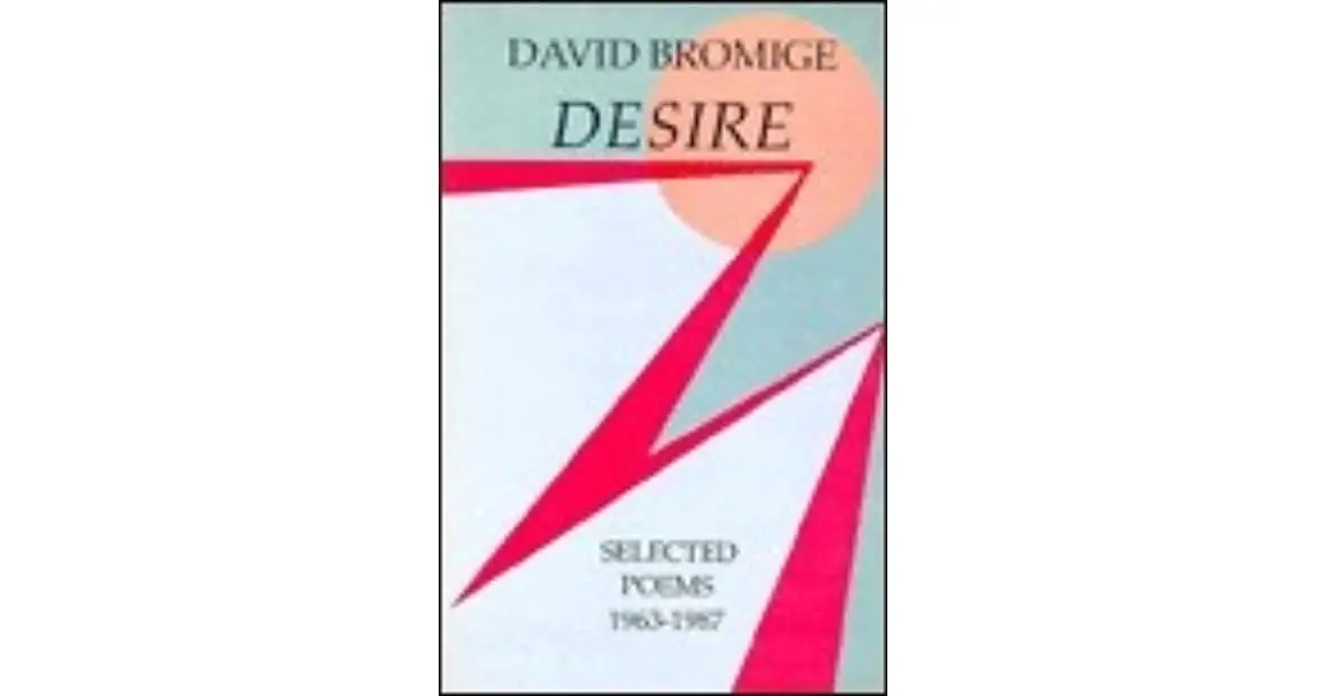 Bromige, David: Desire: Selected Poems, 1963-1987 [Used Paperback] 1