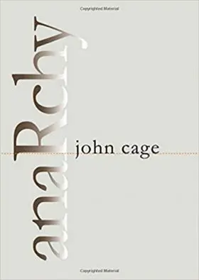 Cage, John: Anarchy (Hb) 1
