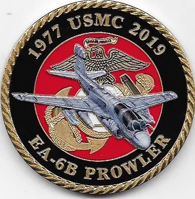 Officially Licensed Usmc Ea-6B Prowler Commemorative Coin 1