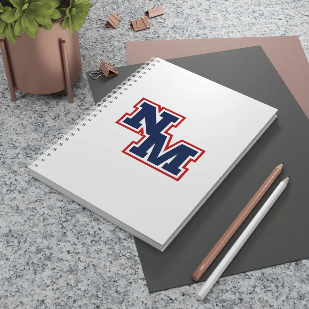 North Meck Spiral Notebook 1